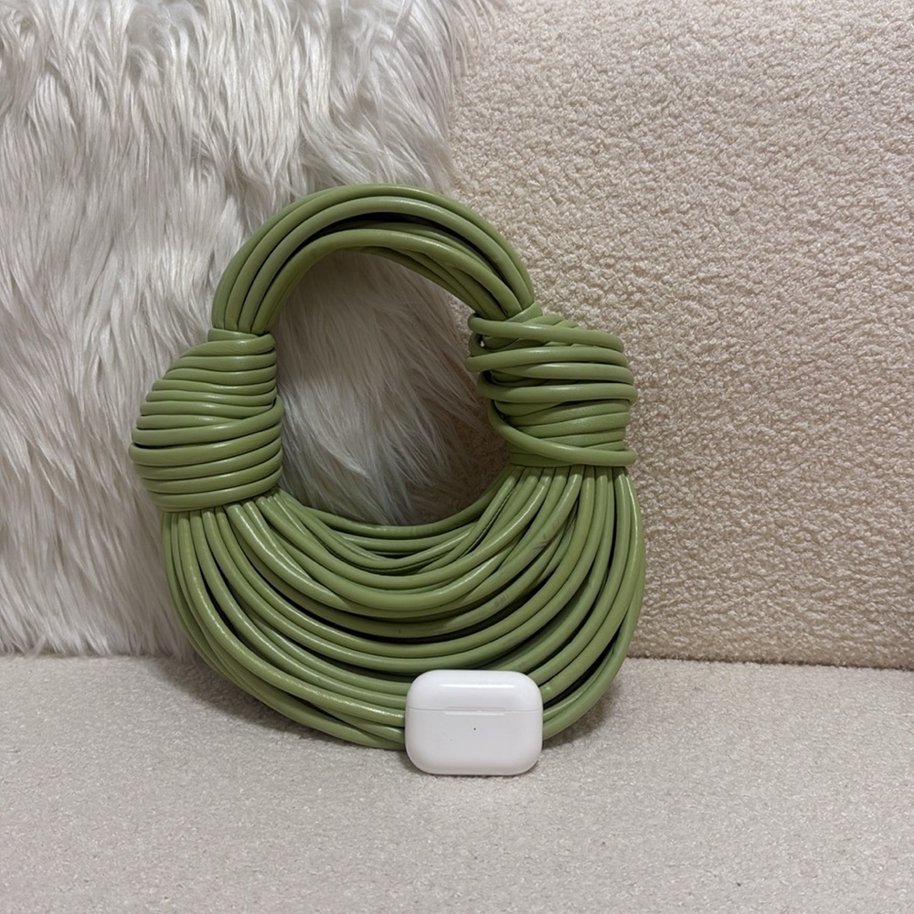 Green Rope Texture Bag. - Picture 2 of 4